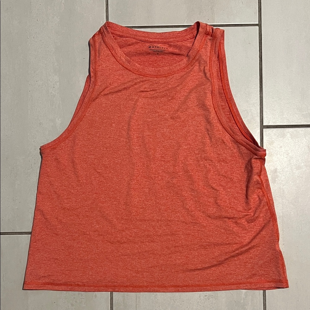 Athleta Women's Vibrant Orange Tank Top